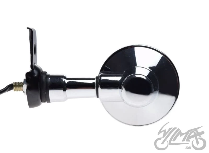 Tylne kierunkowskazy do Suzuki GN125, chrom, BA15S 12 V 10 W — komplet SGN2464 — ujęcie 3
