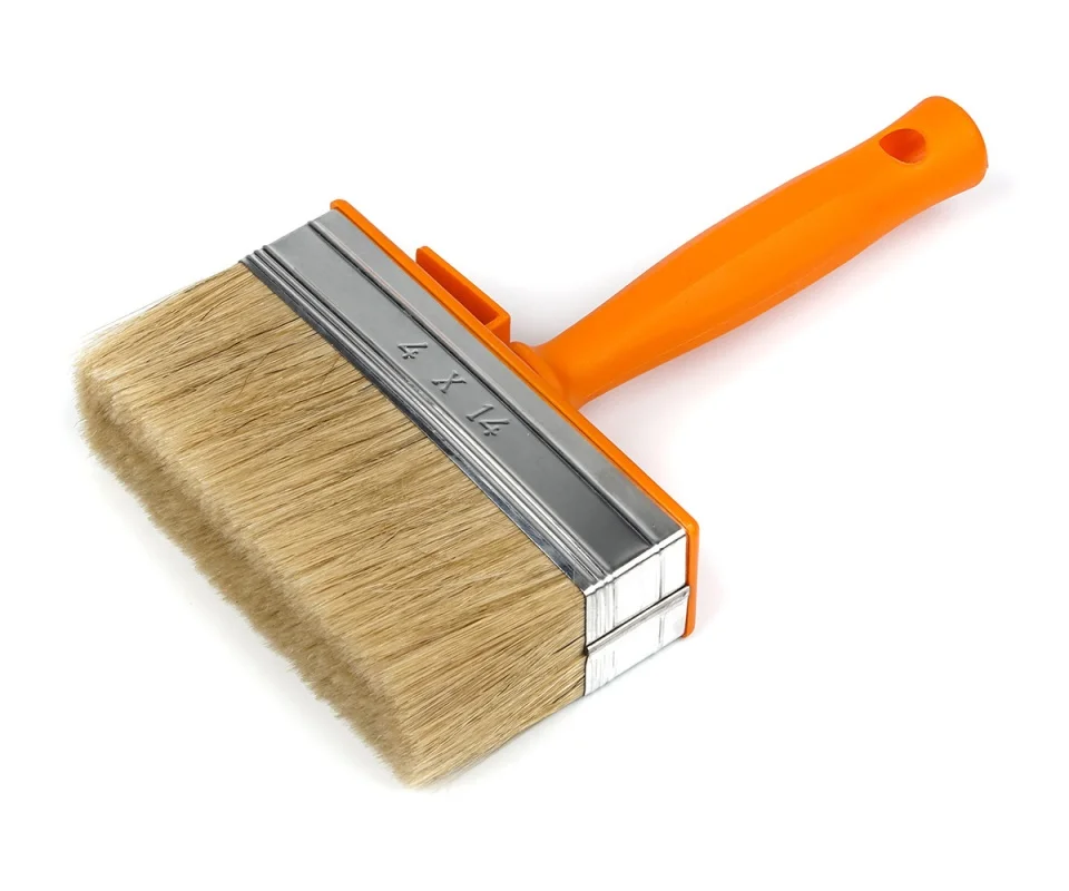 Pędzel tapetowy ławkowiec tapeciak Maklovitsa mieszane włosie 14 cm Polax
