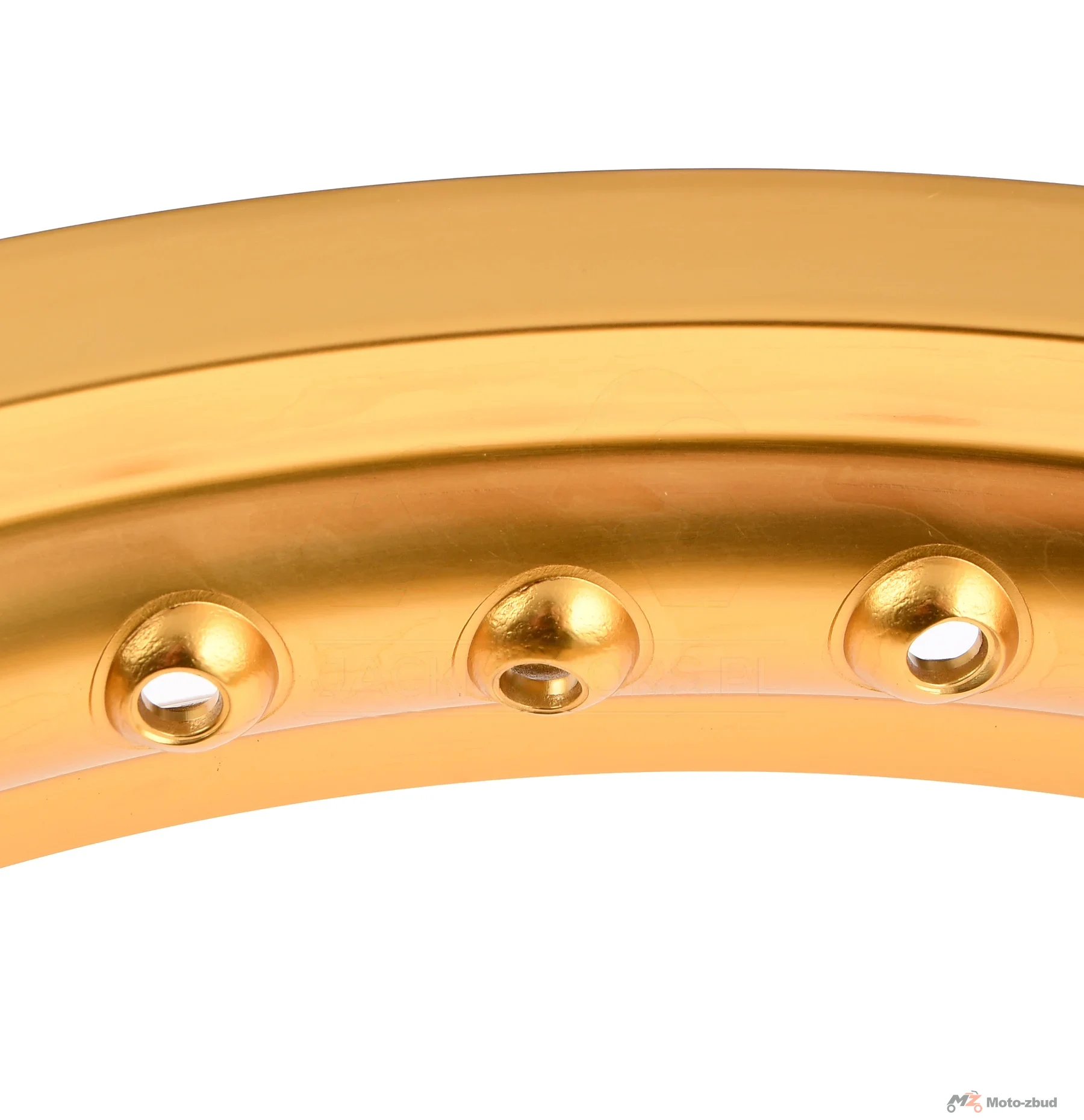 Obręcz koła 2,15 × 17 aluminiowa złota DPR Classic — ujęcie 3