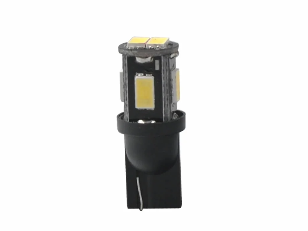 Żarówka W5W T10 12V 6 LED HP biała M-TECH PLATINUM (2szt.) — ujęcie 3