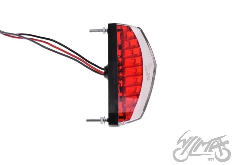 Lampa tylna LED z podświetleniem tablicy, rozstaw 96 mm — AM9908 — ujęcie 2
