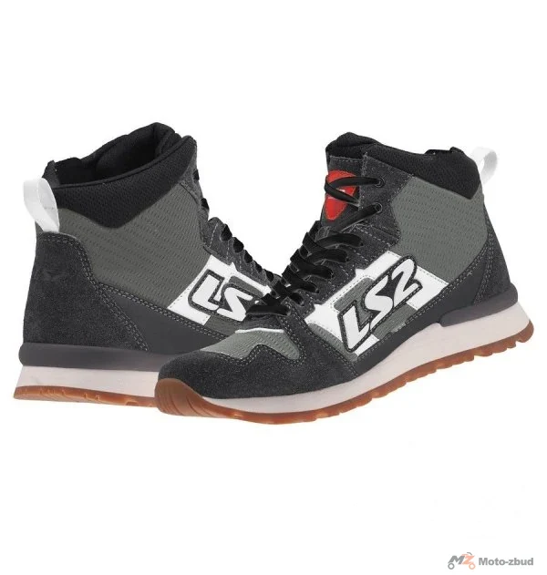 Buty motocyklowe damskie LS2 Nova — ciemnoszare, rozmiar 38