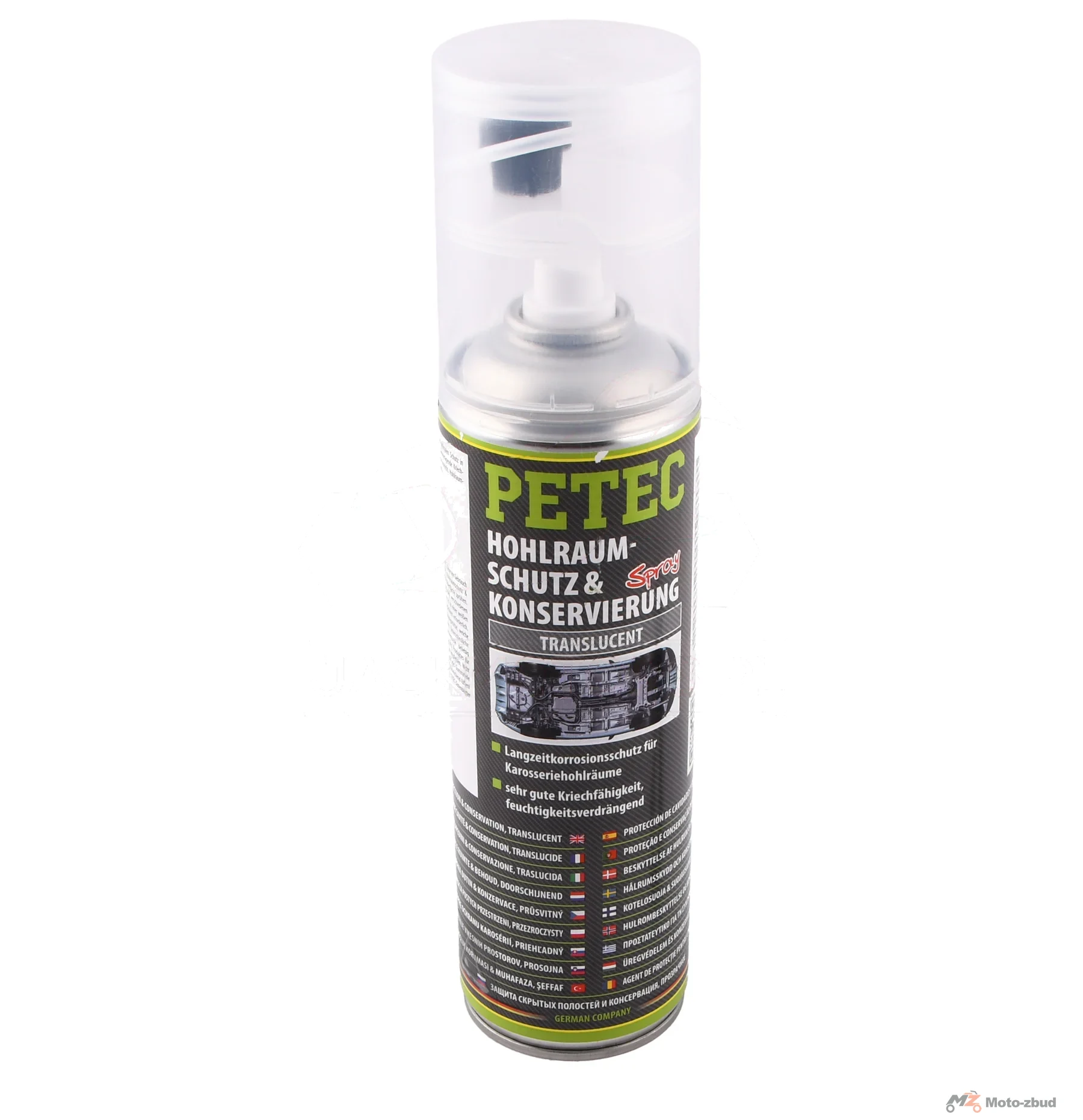 Środek do konserwacji pustych przestrzeni karoserii Petec hohlraumschutz & konservierung spray 500 ml