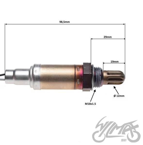 Sonda lambda Piaggio / Gilera / Aprilia — 639806 / 6411235 — ujęcie 2