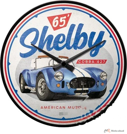 Zegar ścienny shelby - american muscle cobra 51221