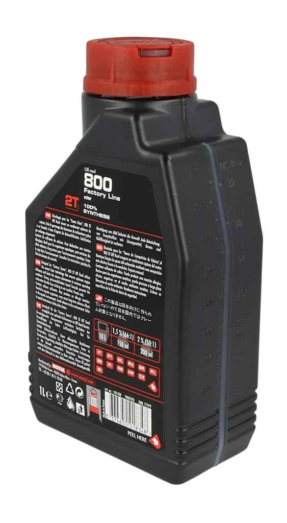 Olej MOTUL 800 factory line off road 2T 1 l — ujęcie 18