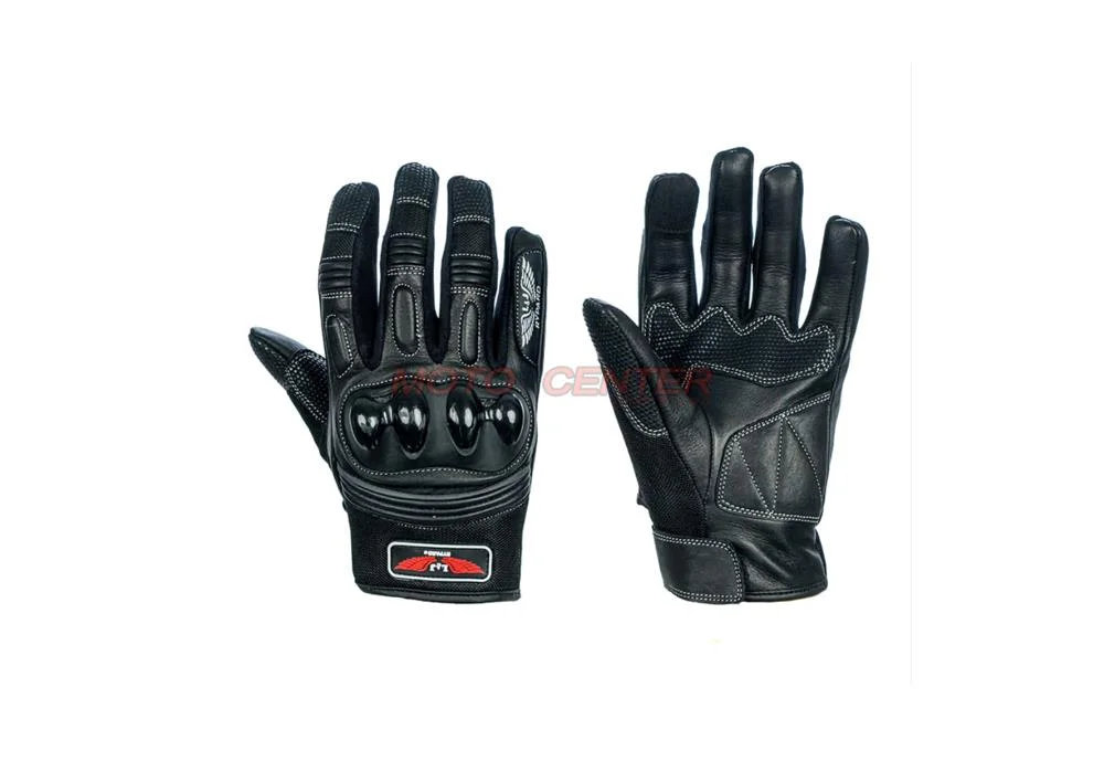 Rękawice motocyklowe Rypard Monaco — czarne, 3XL, para