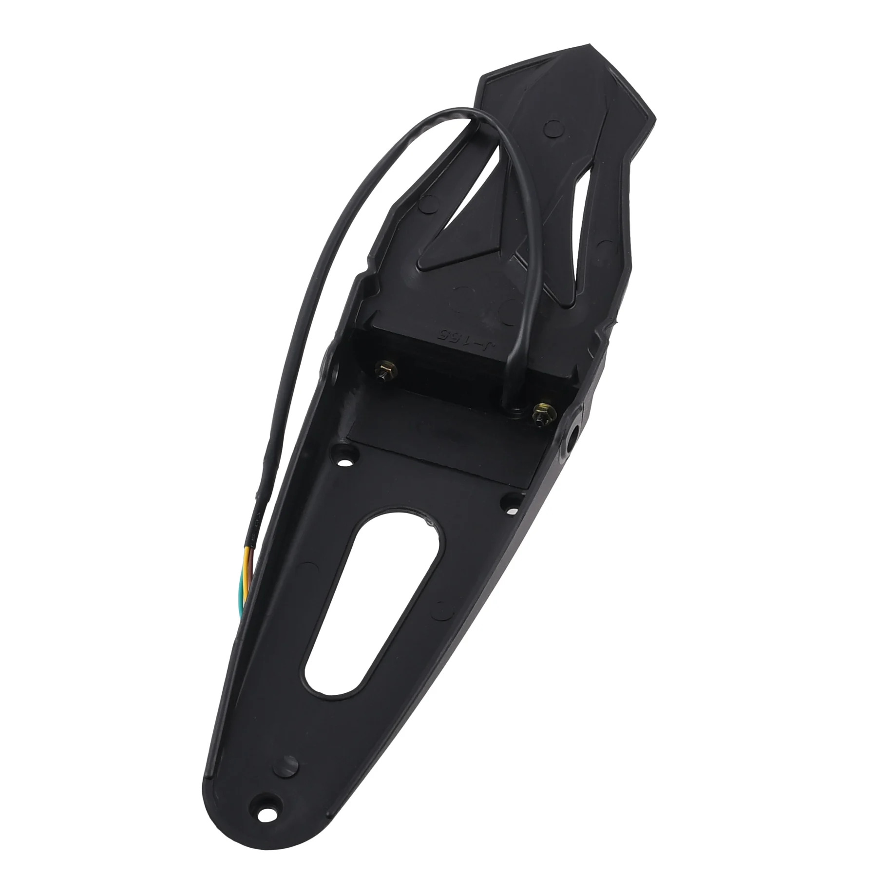 Uchwyt tablicy rejestracyjnej czarny + dymiona lampa LED V3 Racing Force — ujęcie 2