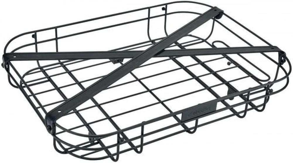 Electra bagażnik aluminiowy przedni czarny z opaskami 550968