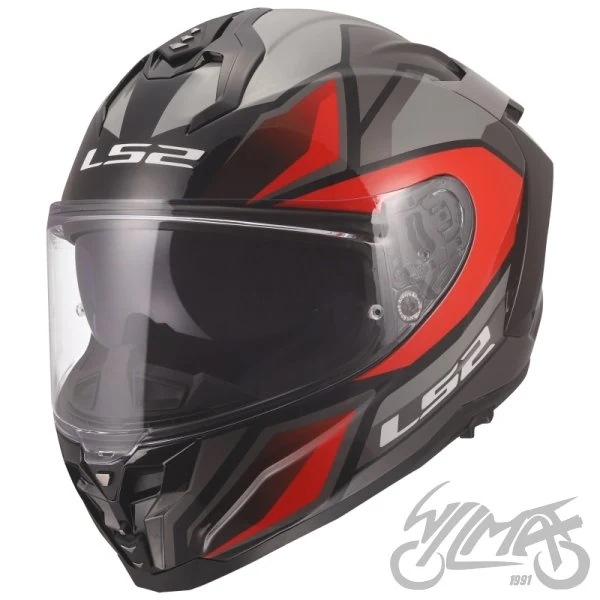 Kask LS2 FF817 Challenger II Viper Grey Red — rozmiar M — ujęcie 1