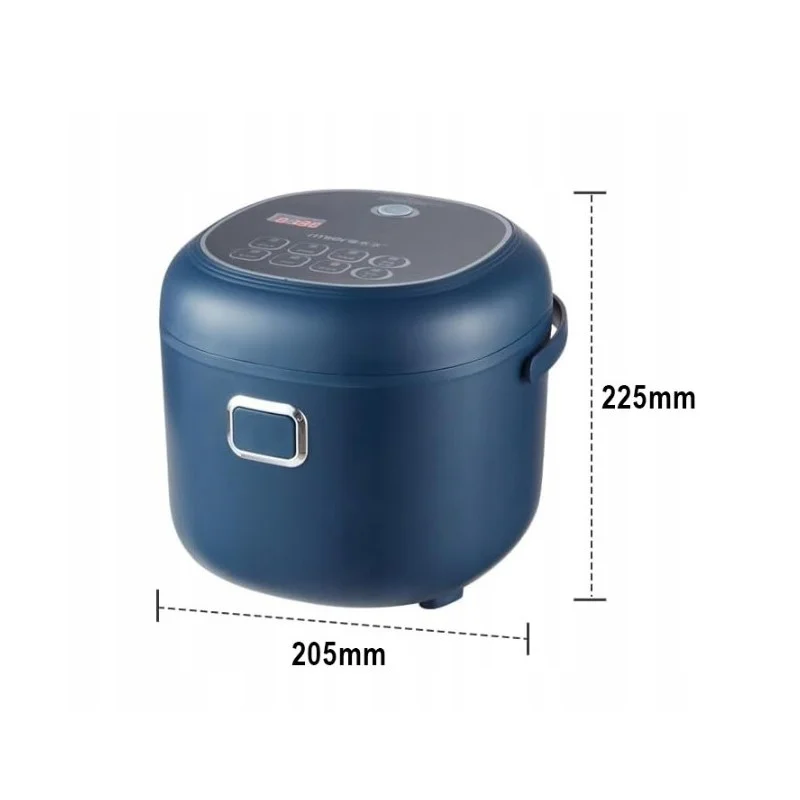 Ryżowar samochodowy 2l Multicooker 12V 24V TIR BUS LCD timer — ujęcie 4