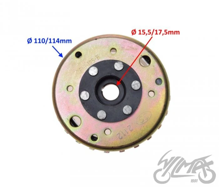Koło magnesowe 4T GY6 125cc 152QMI-E4 — ujęcie 3