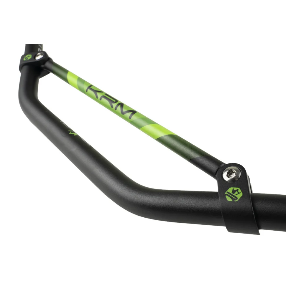 Kierownica KRM Pro Ride czarno - zielona 22 mm — ujęcie 3