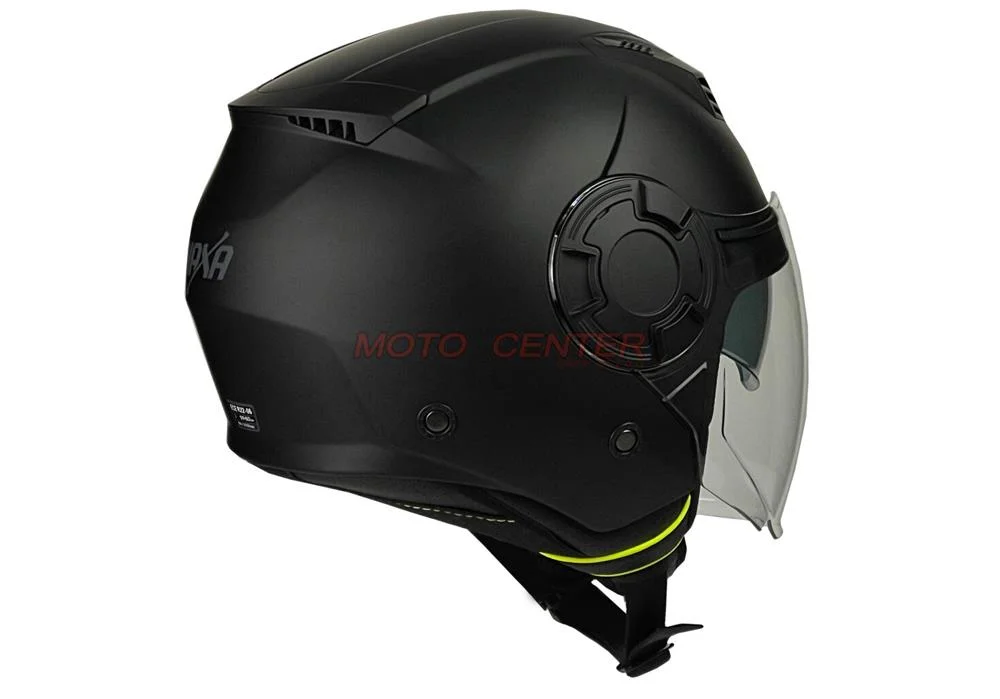 Kask motocyklowy otwarty NAXA S23/BX blenda czarny mat S — ujęcie 2