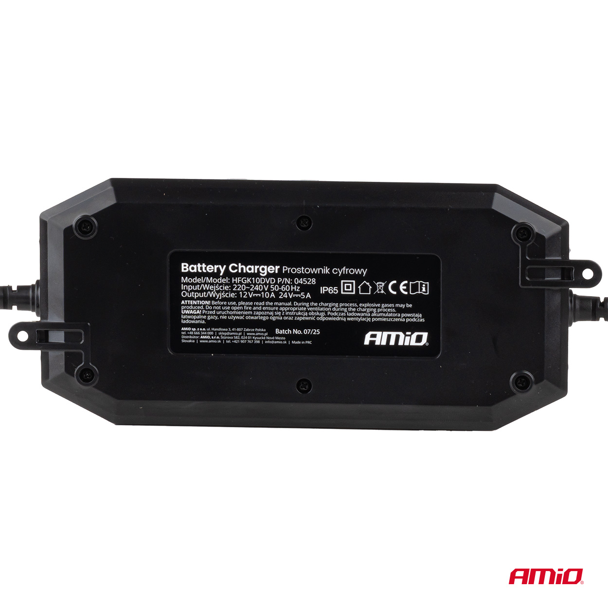 Prostownik cyfrowy AGM GEL STD LFP MAX 10A 12 V 24 V PRO — ujęcie 7