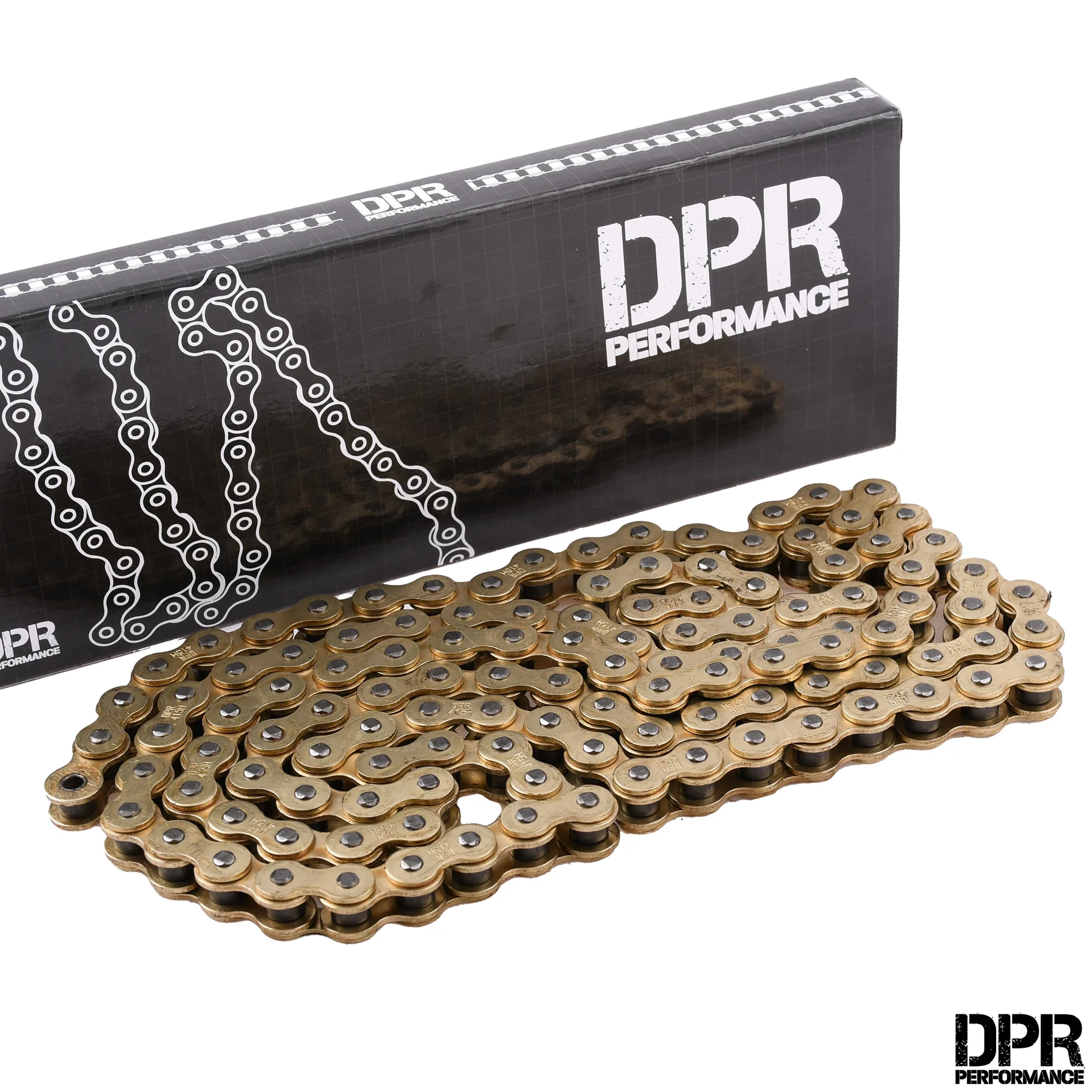 Łańcuch Romet ogar / Jawa 50 118 DPR Performance 415H złoty — ujęcie 2