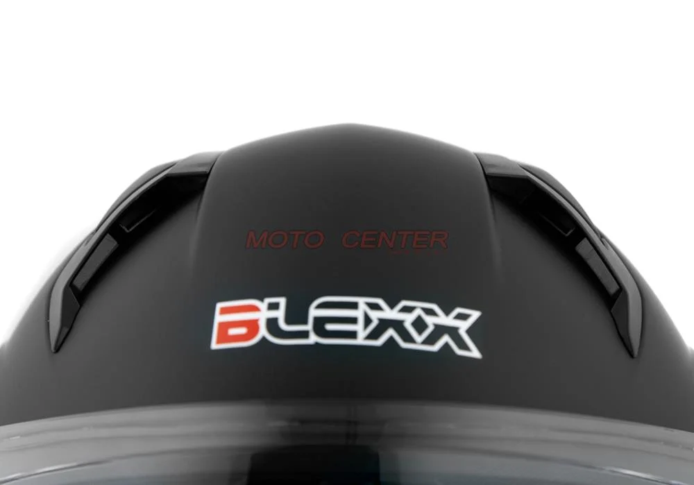 Kask motocyklowy otwarty z blendą BLEXX YA-620 czarny mat XL ECER22.06 — ujęcie 5
