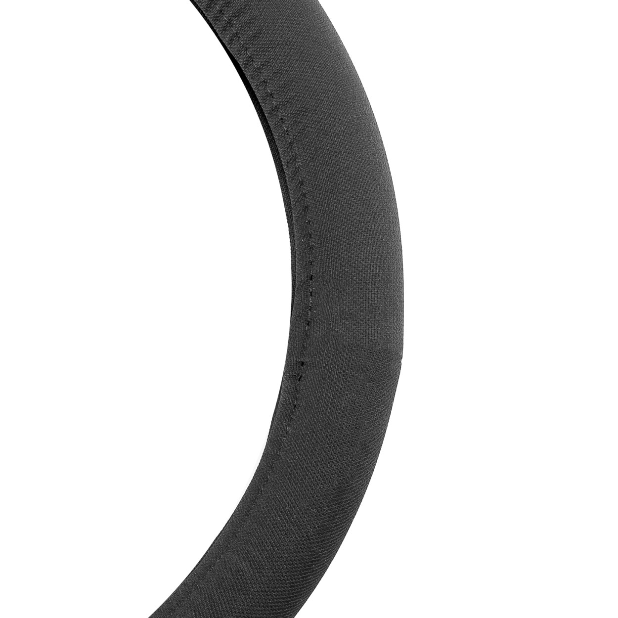 Pokrowiec welurowy nakładka na kierownicę samochodową M 37-39cm — ujęcie 2