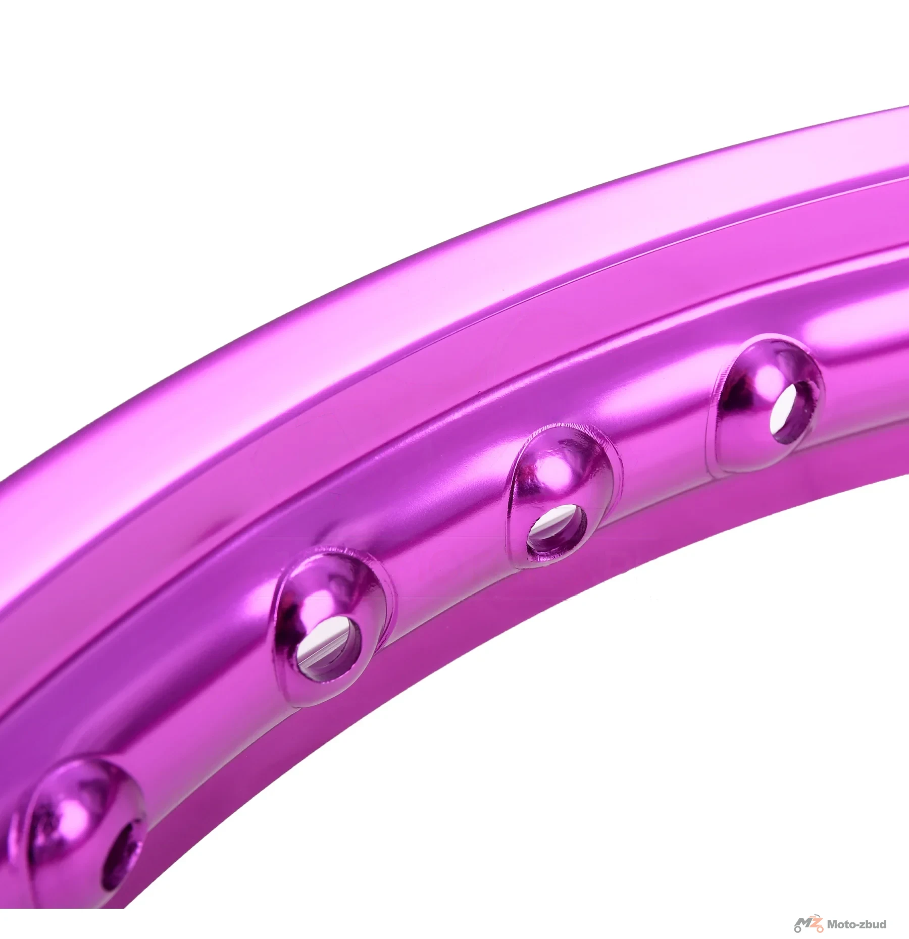 Obręcz koła Simson 1,50 × 16 aluminiowa fioletowa DPR Classic — ujęcie 3