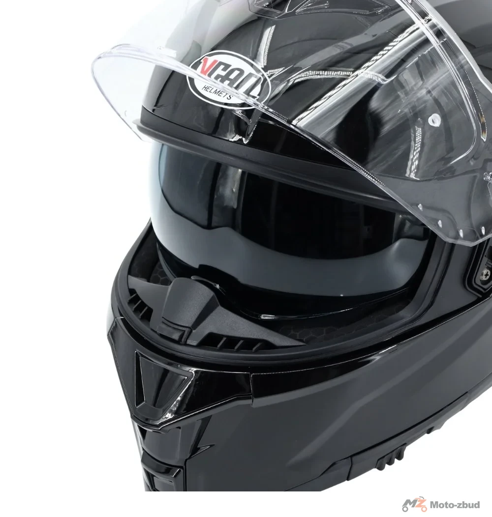 Kask VCAN model H162 Black integralny czarny S — ujęcie 4