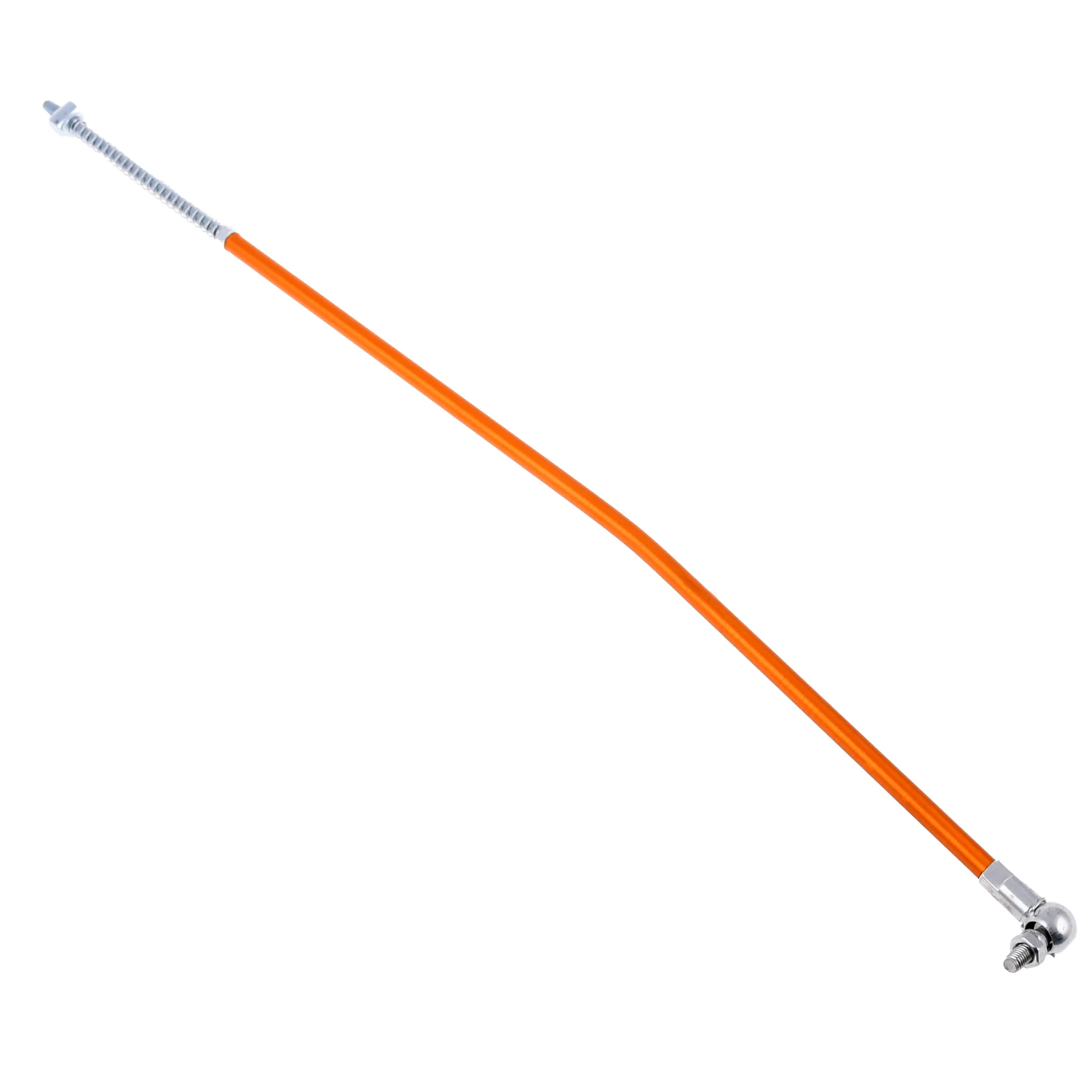 Pręt cięgno hamulca tył Simson 485 mm pomarańczowy CNC racing JMP — ujęcie 3