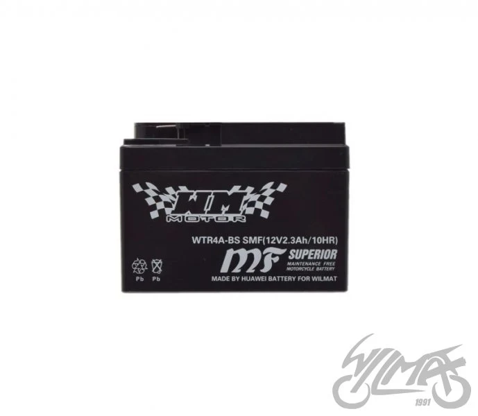 Akumulator WTR4A-BS (YTR4A-BS) wsuwki 12 V SMF — ujęcie 1