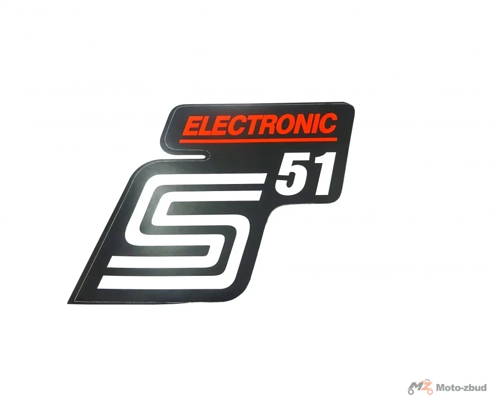 Nalepka kapy Simson S-51 electronic
