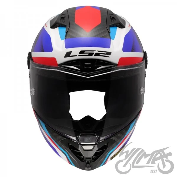 Kask LS2 FF805 Thunder GP Aero Raute Blu.Red — S — ujęcie 3