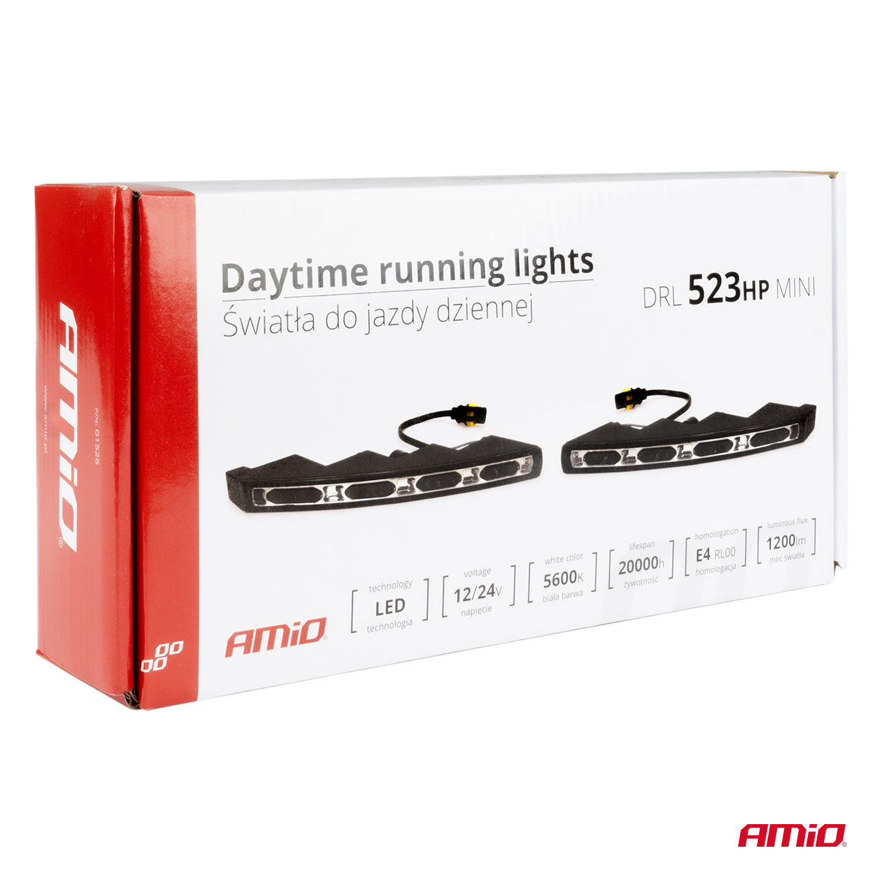 Światła do jazdy dziennej DRL 523HP mini — ujęcie 7
