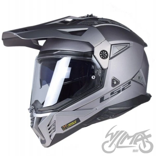 Kask adventure LS2 MX702 Pioneer II Matt Titan — XXL — ujęcie 1