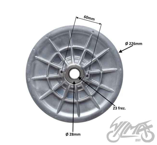 Sprzęgło do CF Moto 400 600 — ujęcie 2