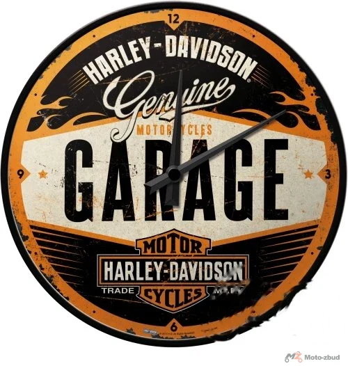 Zegar ścienny Harley-Davidson garage 51083