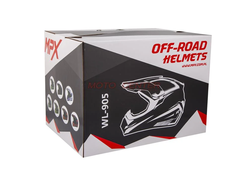 Kask crossowy MPX WL-905 czarny mat M — ujęcie 6