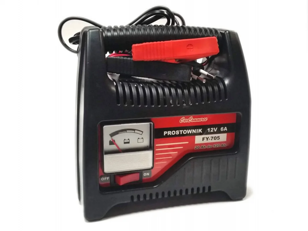Prostownik / ładowarka akumulatora 12V 6A FY-705 — ujęcie 5