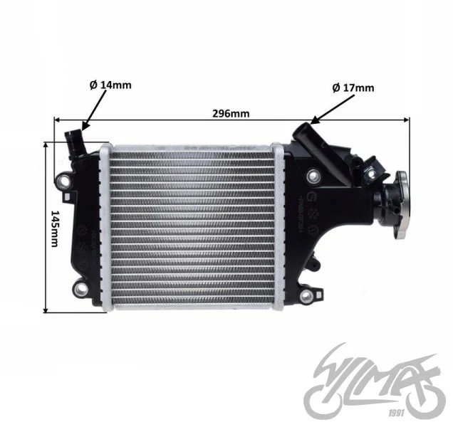 Chłodnica cieczy do Hondy SH 125 150 — ujęcie 3