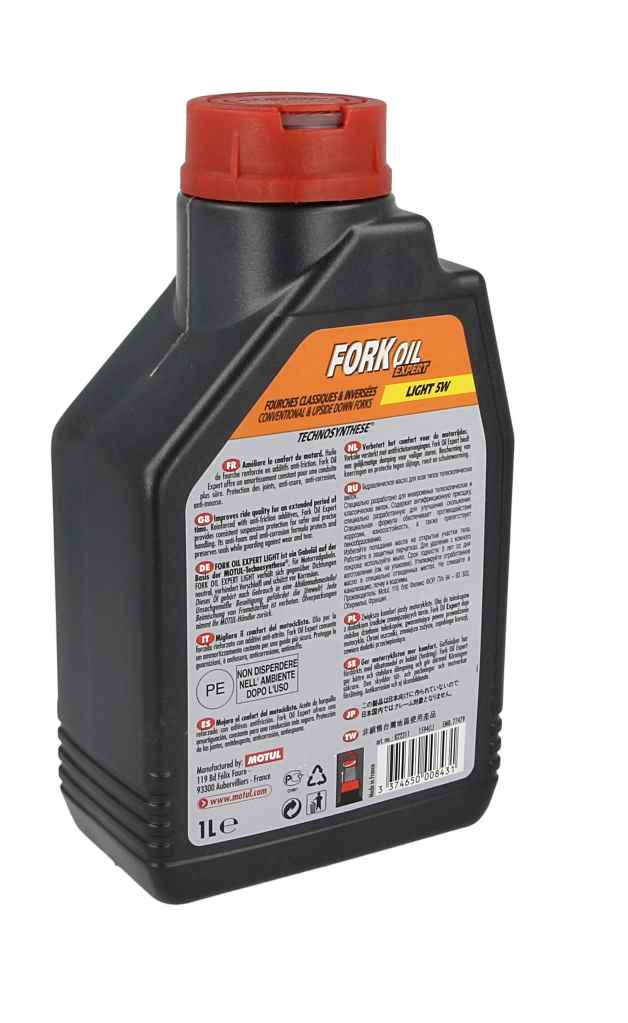 Olej do teleskopów 5 W MOTUL fork oil expert light 1 l — ujęcie 12