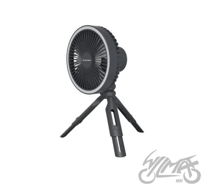 Wentylator + lampa LED Nitecore NEF10 szary — ujęcie 1