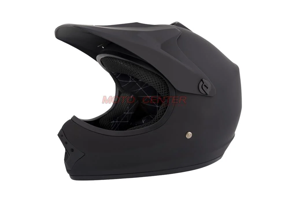 Kask crossowy MPX Dziecięcy WL-801A czarny mat L — ujęcie 1