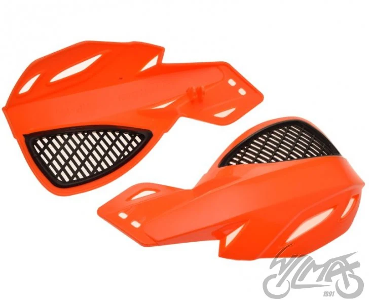 Osłony dłoni Enduro — pomarańczowe, para z mocowaniami — AW52561 — ujęcie 2