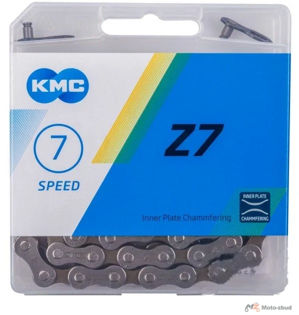 Łańcuch rowerowy KMC Z7 1/2" x 3/32" 114 l