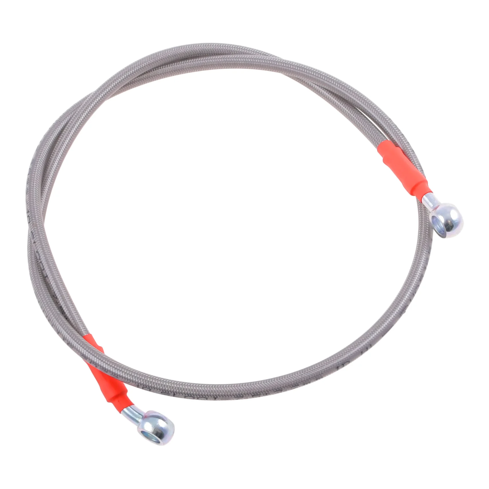 Przewód hamulcowy Racing Force V2 w oplocie 100 cm srebrny — ujęcie 1