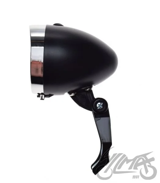 Lampa rowerowa przód retro LED — ujęcie 4