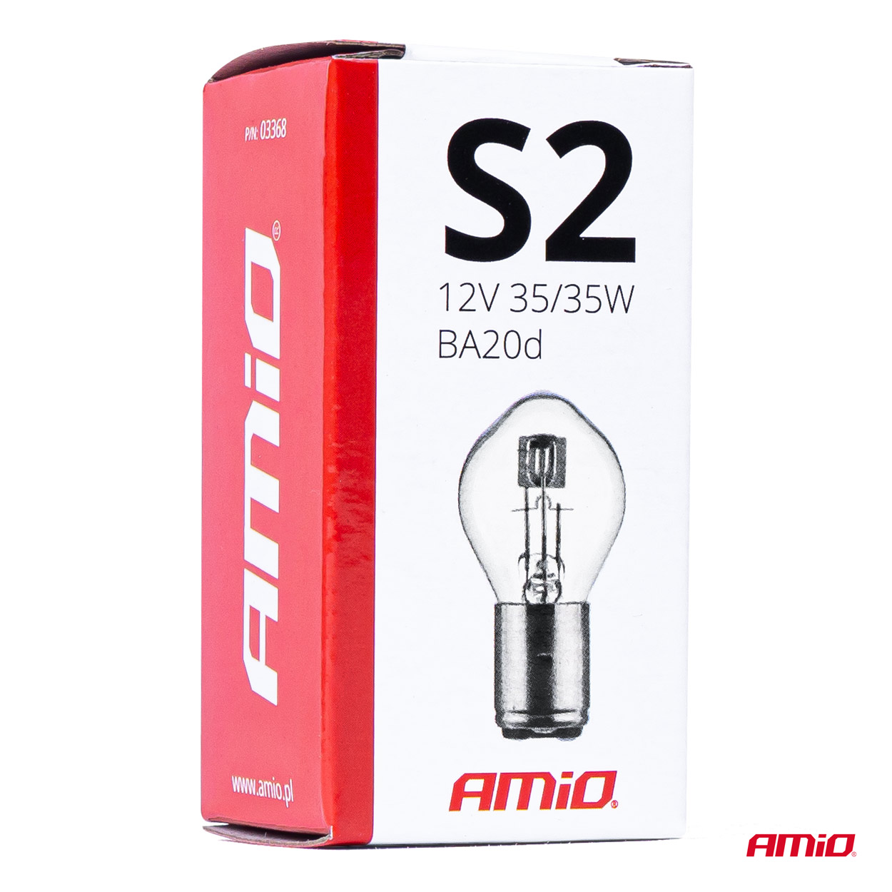 Żarówka halogenowa S2 12 V 35/35W BA20d — ujęcie 4