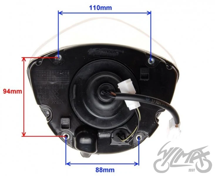 Lampa przednia do Piaggio Fly 125 — PFLY2401 — ujęcie 2