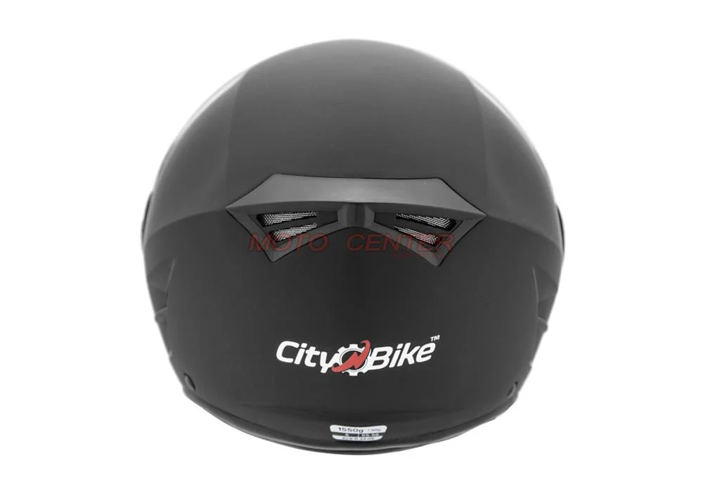 Kask motocyklowy otwarty City-Bike WL-202 czarny mat rozmiar S ECER22.06 — ujęcie 3