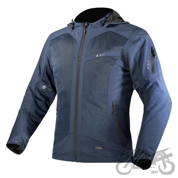 Kurtka motocyklowa LS2 Bolton Air damska — granatowy — rozmiar 3XL — ujęcie 1
