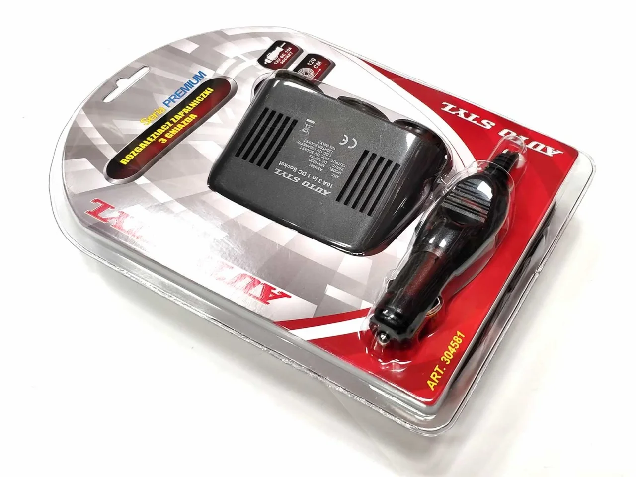 Rozgałęziacz zapalniczki PREMIUM 3 in 1 — ujęcie 3