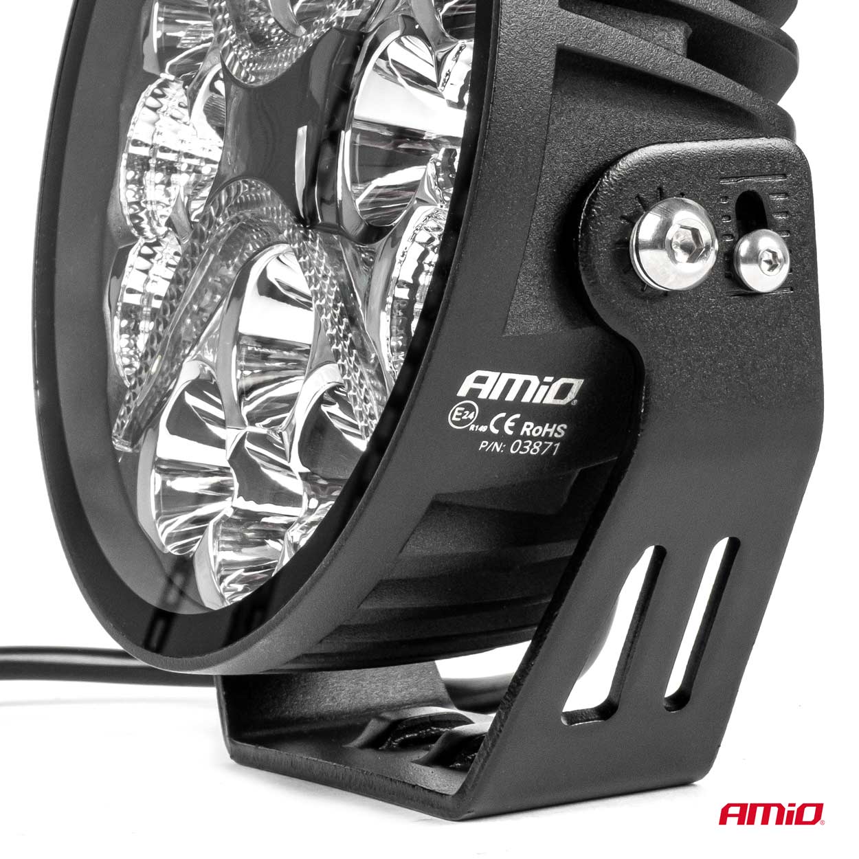 Lampa robocza drogowa LED PRO reflektor homologacja ECE R149 12 V 24 V — ujęcie 4