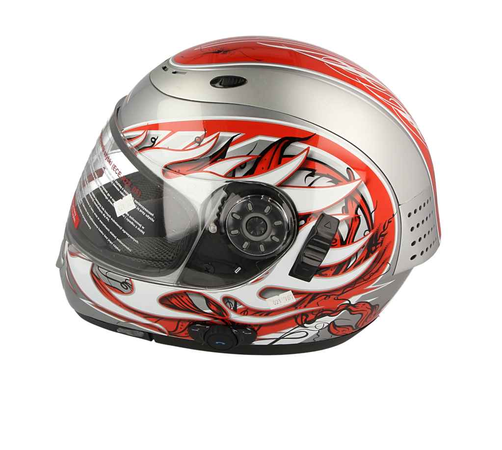 Kask motocyklowy VCAN V170B Grey CH-R – XS — ujęcie 7