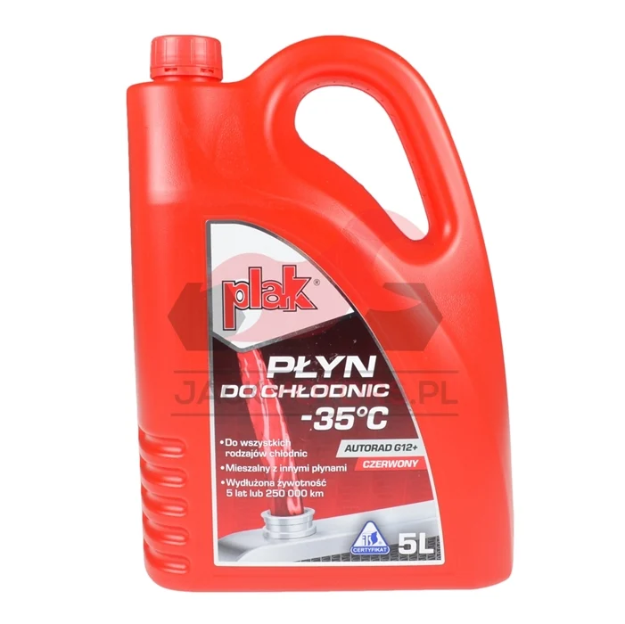 Płyn do chłodnic PLAK G12+ -35ST 5 l — ujęcie 1